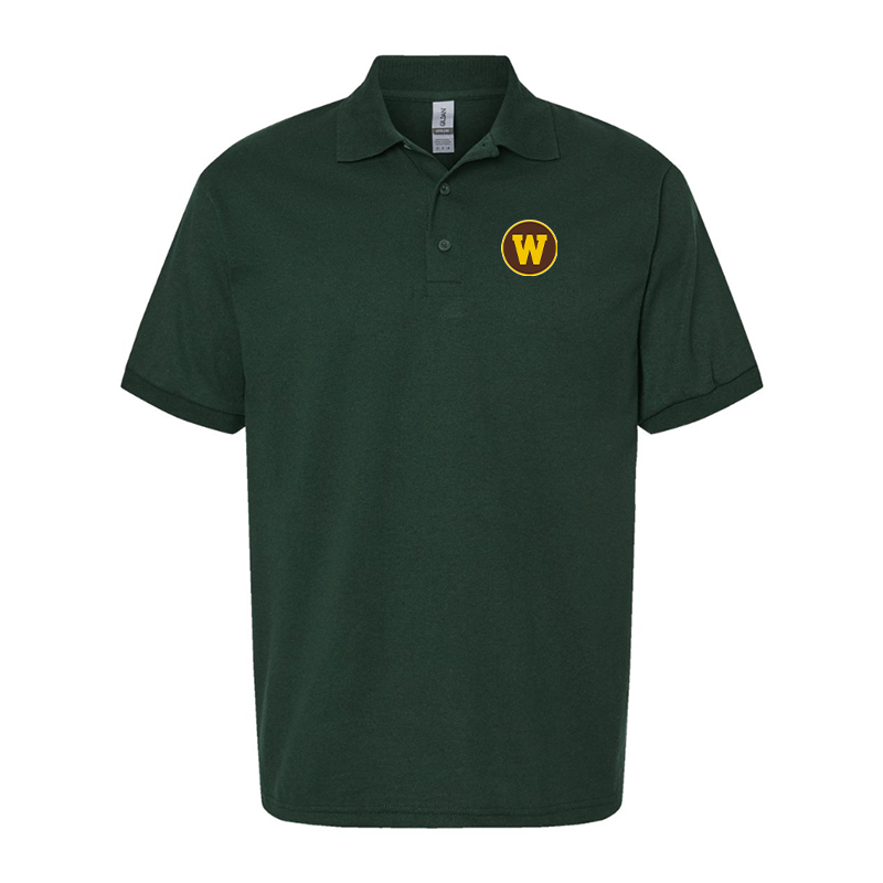 Men's   Western Michigan Broncos  Gildan Dry Blend Jersey Polo